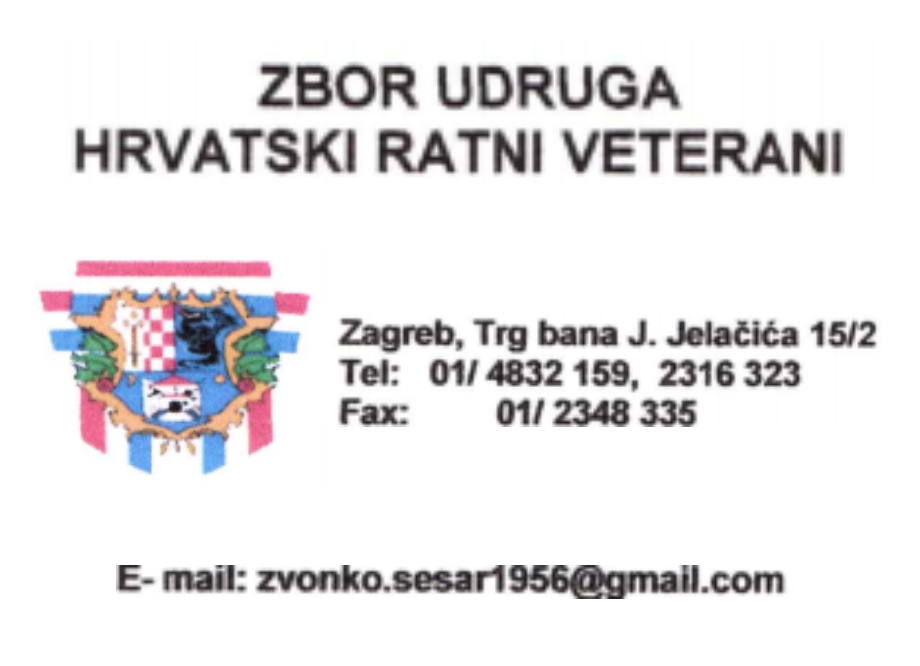 Udruga Hrvatski ratni veterani